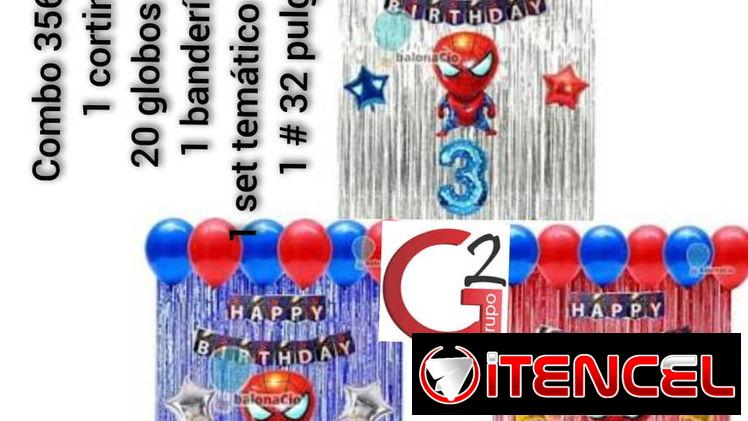 Todo tipo de artículos para decoración de fiestas y cumpleaños 🎂 🎊 ✨️