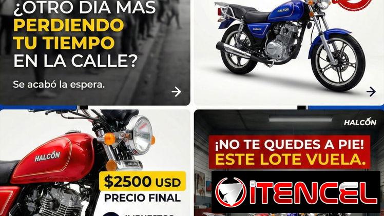 ¡YA ESTÁN EN CUBA! Halcón GN150F 0KM – (Con CHAPA). Entrega Inmediata