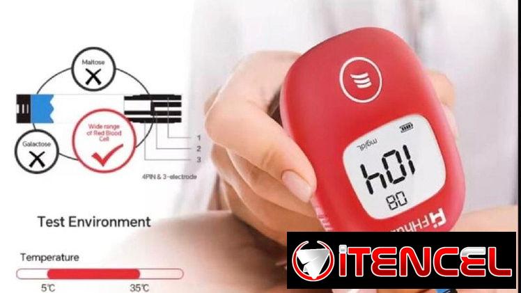 monitor de azúcar, equipo para la diabetis, glucómetro, kit de tirillas y lancetas