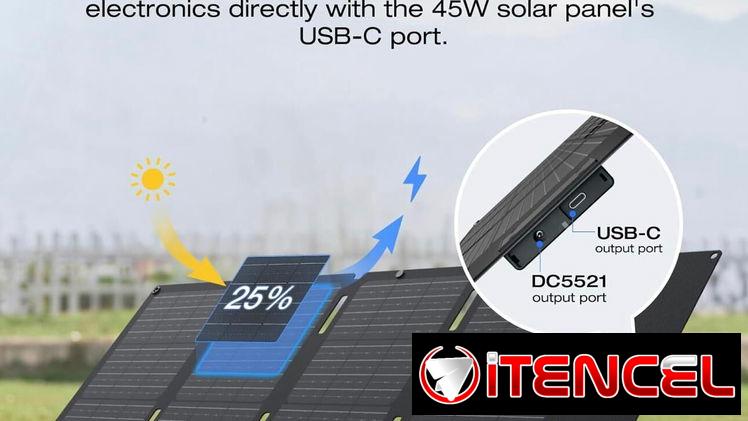 Panel Solar Ecoflow 45W Series RIVER