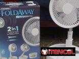 Ventilador portatil recargable americano nuevo My foldaway hasta 10h bat litio-40usd
