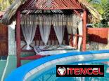 Piscina con recirculación en casa de renta a sólo pasos del mar de la playa +53 52463651 , LA MAISON DE GUANABO