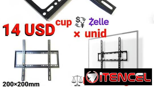 SOPORTE UNIVERSAL FIJO Para TV 26-63″ | Max 50Kg – $14 (Envío Gratis) 🚚 #Soporte #Base #Colgador #Sujetador #TV #Tele