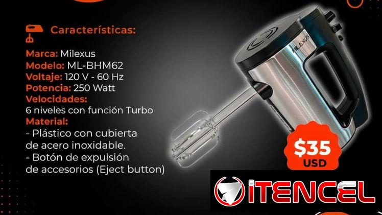 🍥 MESCLADORA 🍥  DE MANO ELECTRÓNICA MILEXUS. FACTURA Y GARANTÍA. TLF 54833699