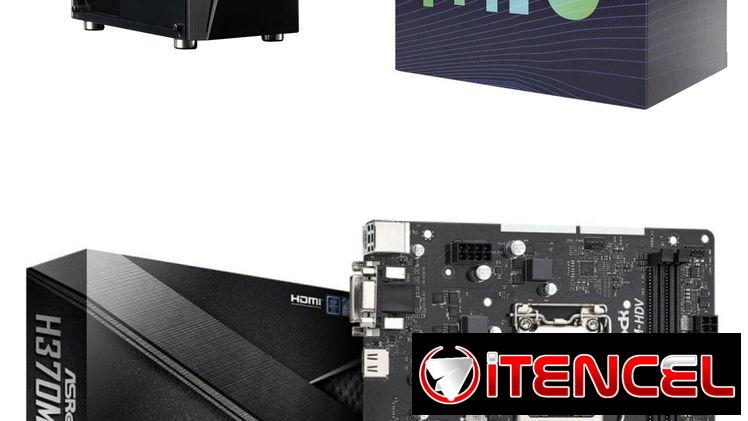 Torre 9na H370 + i5 9400 + 16RAM RGB + 1SSD 120 + 1T HDD  + Fuente 500W + GTX 970 4G + Chasis templado. Exclusivo❗❗
