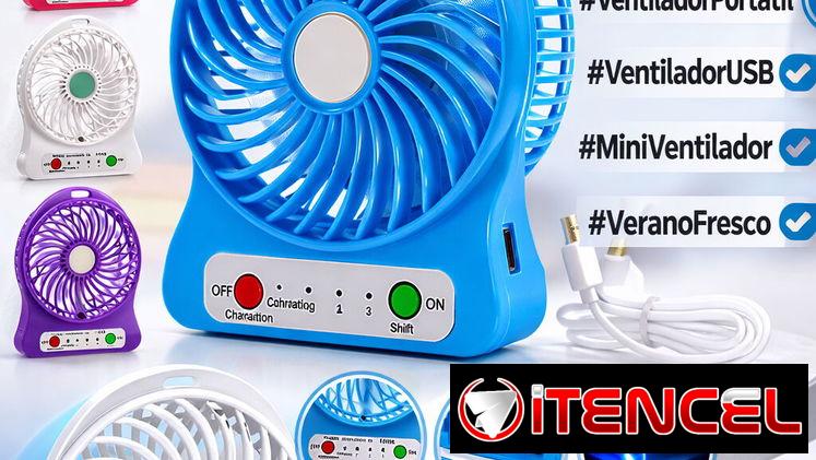 Ventiladores recargables