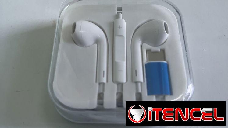 Audífonos manos libres de cables para móviles.