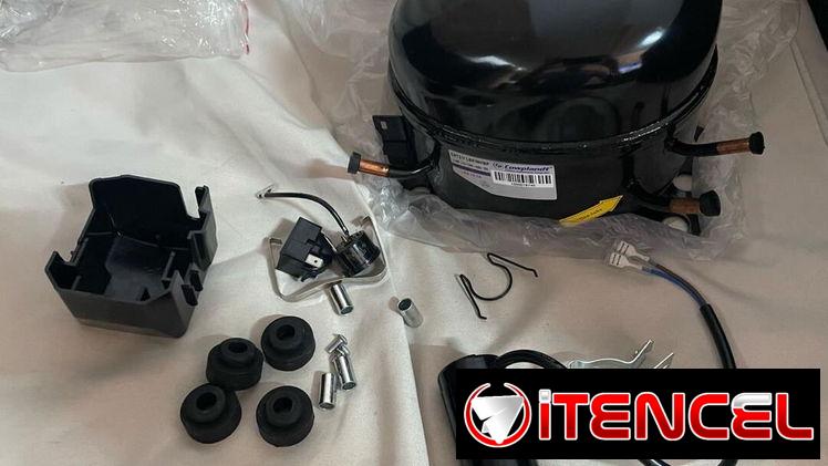 Máquina de refrigeración de 1/4 HP, 110 – 120V ~ 60 Hz, Cowplandt, nueva, $130 USD‼️