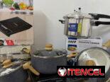 Combo de Inducción (Olla de presión+ Cocina de inducción + Juego de cazuelas de inducción)