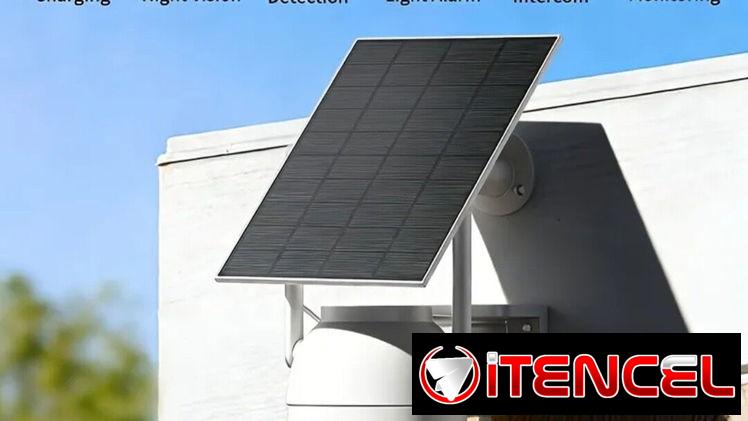 Cámaras con panel solar actividad infinita