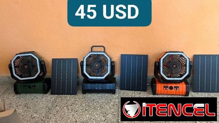 🟩Ventilador recargable F6🟩
