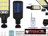 lampa con panel solar
