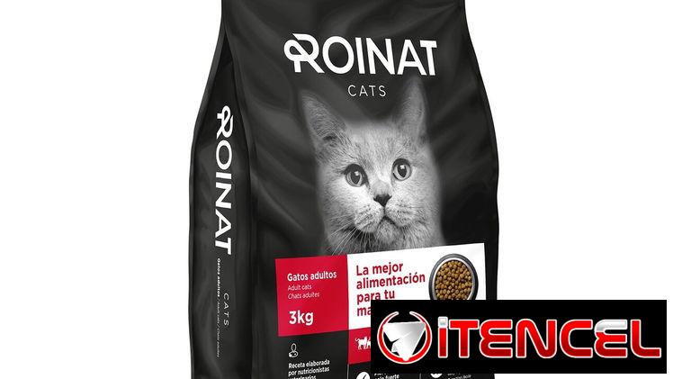 PIENSO IMPORTADO PARA GATOS 🐱 MARCA ROINAT BOLSA 3 KG