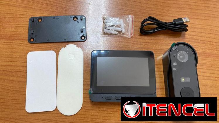 🏡 TIMBRE – PORTERO 🏡 TIMBRE INTELIGENTE CON PANTALLA. MENSAJERÍA CON FACTURA Y GARANTÍA. TLF 54833699