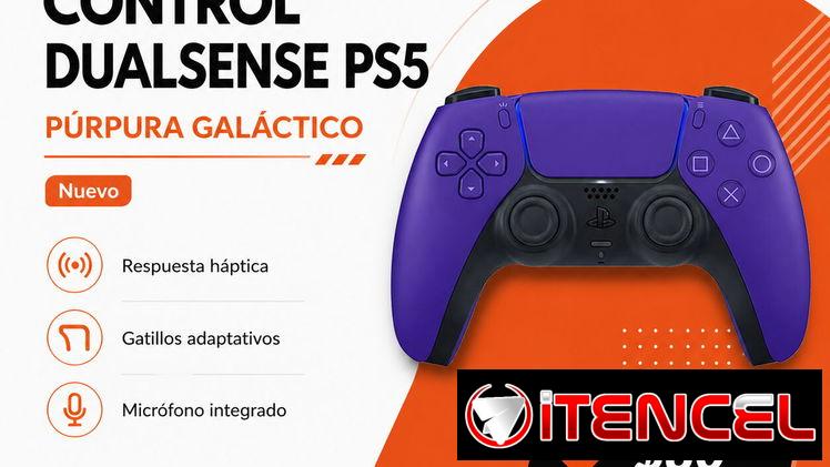 Control Inalámbrico DualSense Púrpura Galáctico para PlayStation 5 | Mando Original PS5 en La Habana