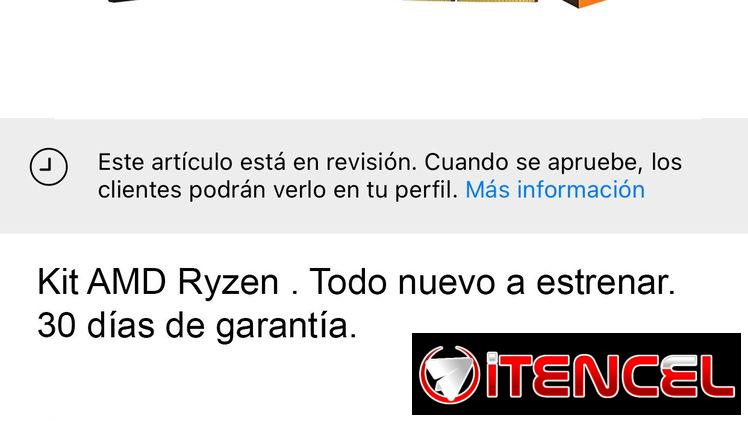 Motherboard ASUS Ryzen + Athlon 3000G + 8Gb RAM @2666Mhz. Todo nuevo en sus cajas con garantía de 30 días.