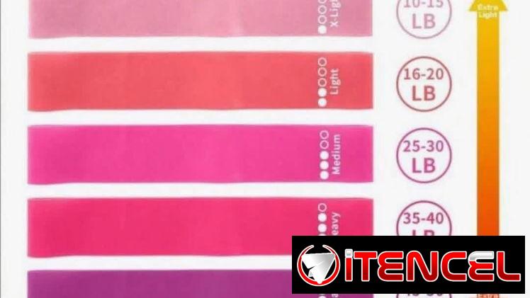 Se venden ligas para hacer ejercicios