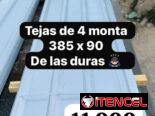 Malla galvanizada, purles Tejas PVC y Galvan