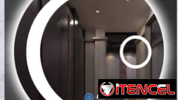 ESPEJOS CON LUZ LED (FRIA,CÁLIDA Y NEUTRA ) diferentes diseños mensajería gratis