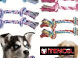 Juguetes en forma de huesito  de Tela para Mascotas