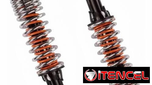 Amortiguadores de moto eléctrica y de combustión 33 cm