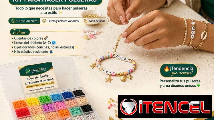 kit para hacer pulseras