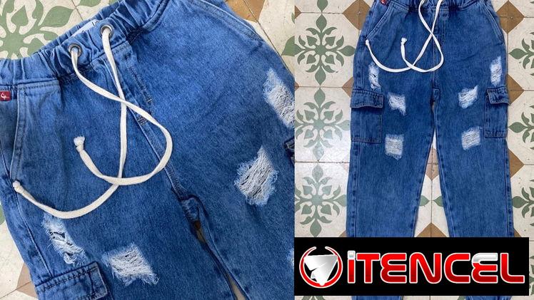 pantalones cargo, pantalones rotos de mujer, pantalones unisex, boyfriend unisex, pantalones de mezclilla rotos
