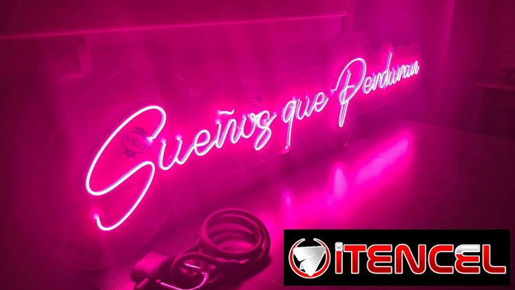 Se Realizan Carteles Neón Flex lumínicos