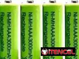 Todo en pilas recargables aa y aaa y Cargadores