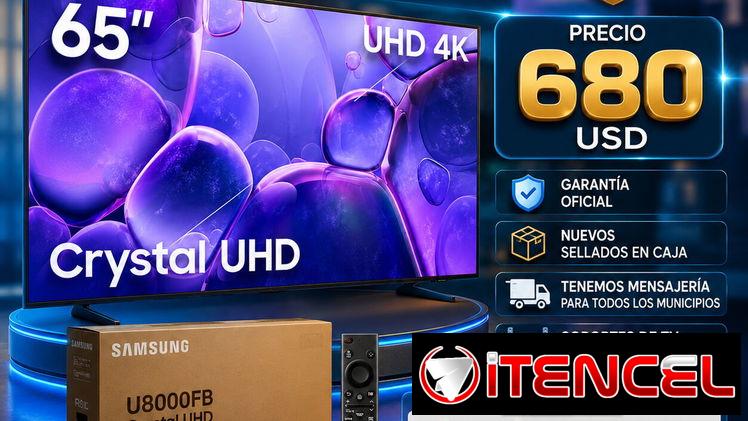 TV NEWWW SANSUNG USA LO MEJOR EN TV 2025 2026 SMART 4K CRISTAL Y QLED EN CUBA WHATSAPP 53321047