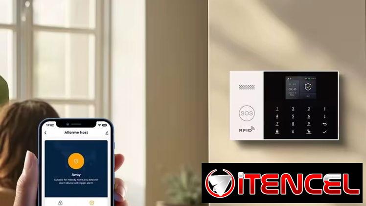 Sistema alarma con sensor PIR y magnético