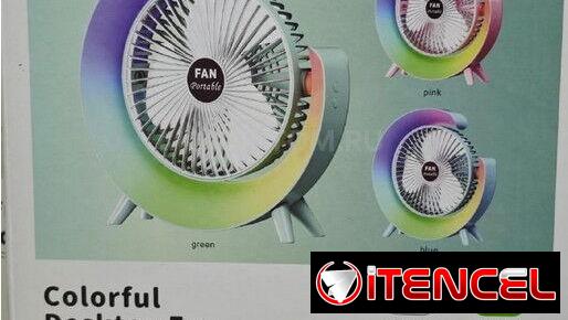 Ventilador recargable portable (tipo USB)