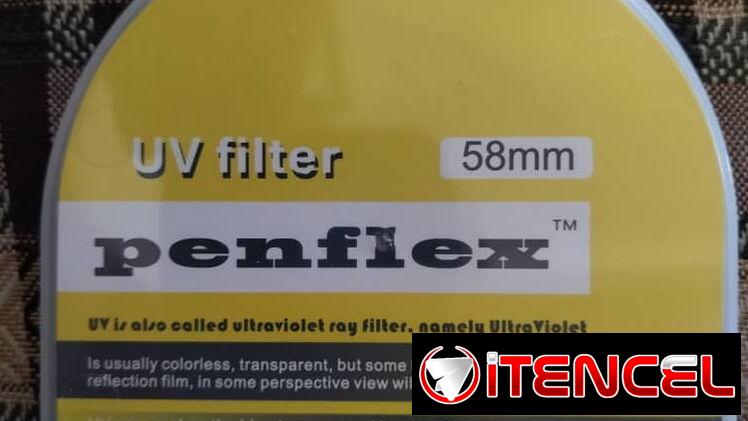 Filtro UV 58mm para cámara fotográfica