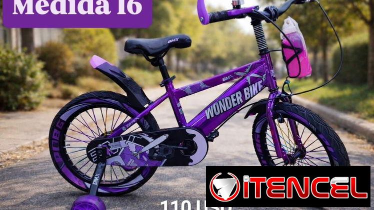 Bicicletas diferentes tamaños para niñas
