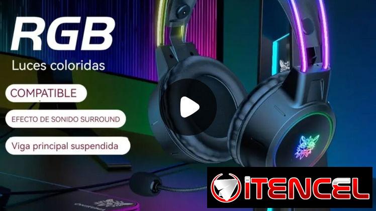 CASCOS GAMER RGB 🌈 SELLADOS EN CAJA