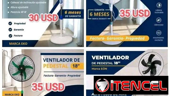 Equipos electrodomésticos variados