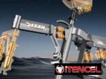 Bicicleta Eléctrica Plegable 14” 1000W 48V 15Ah hasta 28MPH con Encendido Sin Llave