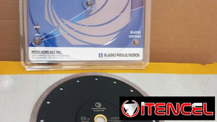 Disco de corte diamantado de 9″/230 mm para Porcelanato