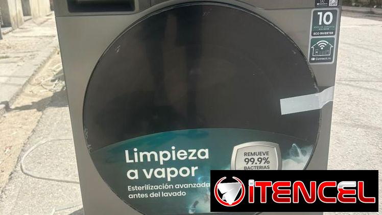 Lavadora secadora al vapor Hisense de 15Kg,Mensajeria gratis