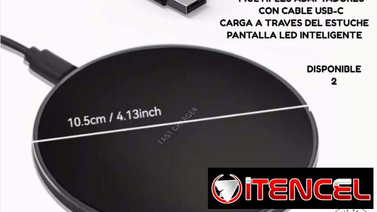 REGLETA-PESADIGITAL DE COCINA-LAMPARAS DECORATIVAS-RELOJ DE PARED DIGITAL-CARGADOR INALAMBRICO