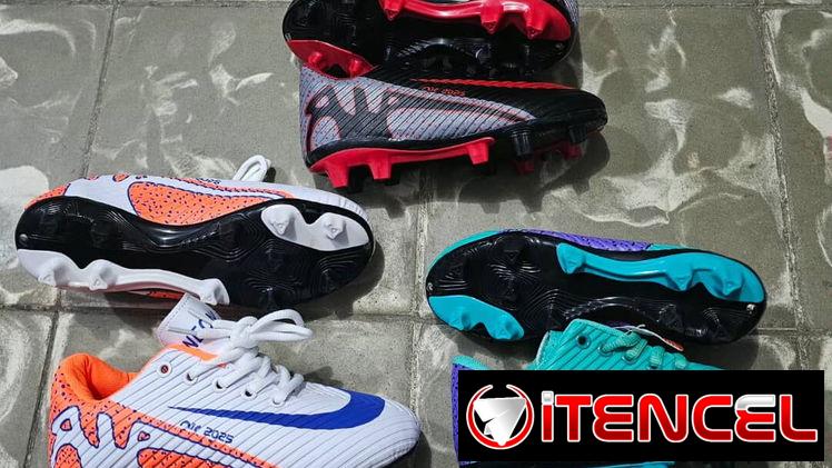 Tacos de fútbol de niño