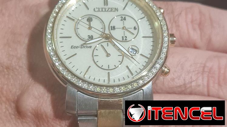 52830802 , RELOJ CITIZEN ECODRIVE CON CRISTALES SWAROVSKI , OPTIMAS CONDICIONES AL 100% , SUPER OFERTA