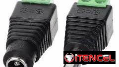 Balum+conector de corriente para coneccion de camaras de vigilancia-58237094