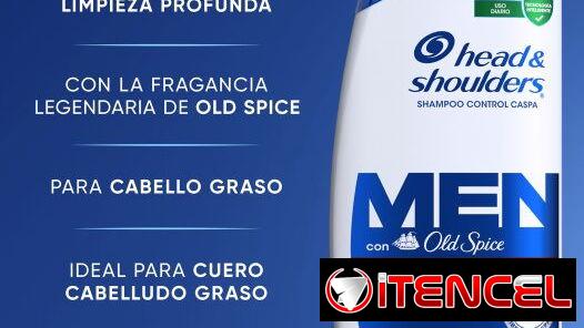 SHAMPOO CONTROL CASPA HEAD&SHOULDERS MEN PARA CABELLO GRASO, 375ML