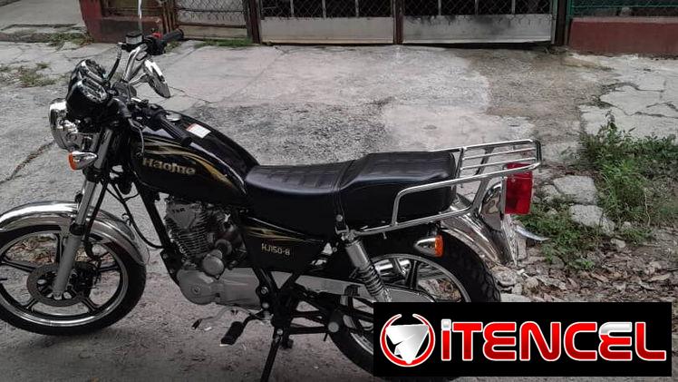 Se vende moto Haojue HJ150-8 con chapa y certifico 1900 km caminados. En 2100 USD