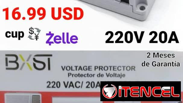 PROTECTOR DE VOLTAJE 220V 20A | BXST – $16.99 (Envío Gratis) 🚚 #ProtectorVoltaje #ProtectorElectrico #Estabilizador