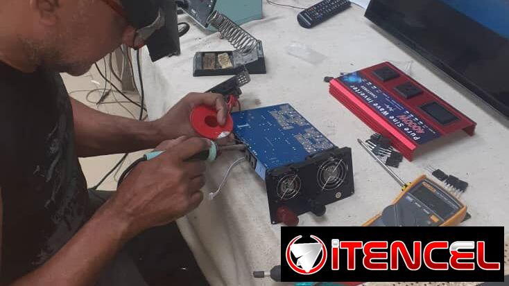 Taller especializado en Reparación de inversores  y Estaciones de Energía pequeñas whatsapp 5 6044031