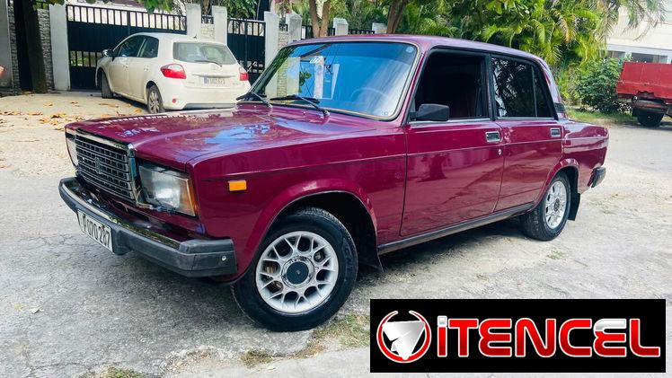Vendo LADA 2107 año 2003 único dueño lata y pintura de fábrica. Habana.53876152