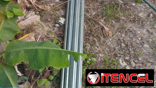 Tubos, tuberias  de media galbanizadas de 6 m de largo ,maxima calidad de pared gorda