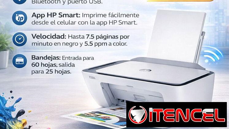 🖨️ DESKJET 🖨️ IMPRESORA HP DESKJET INK ADVANTAGE 2875. MENSAJERÍA CON FACTURA Y GARANTÍA. TL 54833699